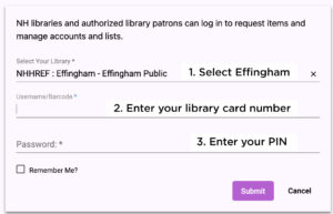 Logging into the Interlibrary Loan portal