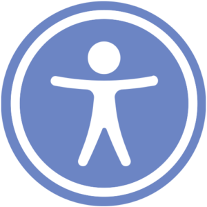 Example of Userway button